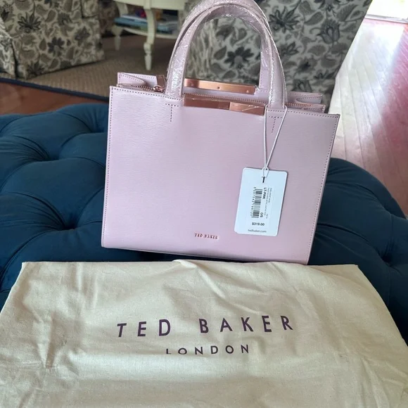 Tote Bag Pink Ted Baker Handtasche Rosa Ted Baker Tasche Rose Gold